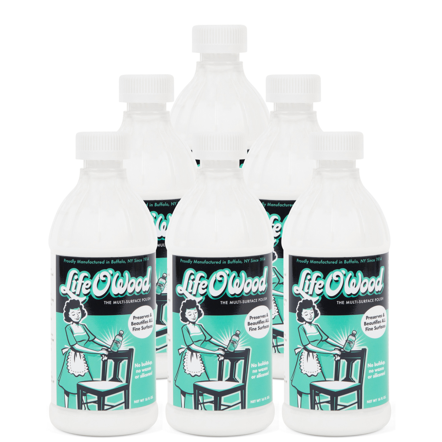 Life O' Wood - 6 Count | 16 oz Bottles