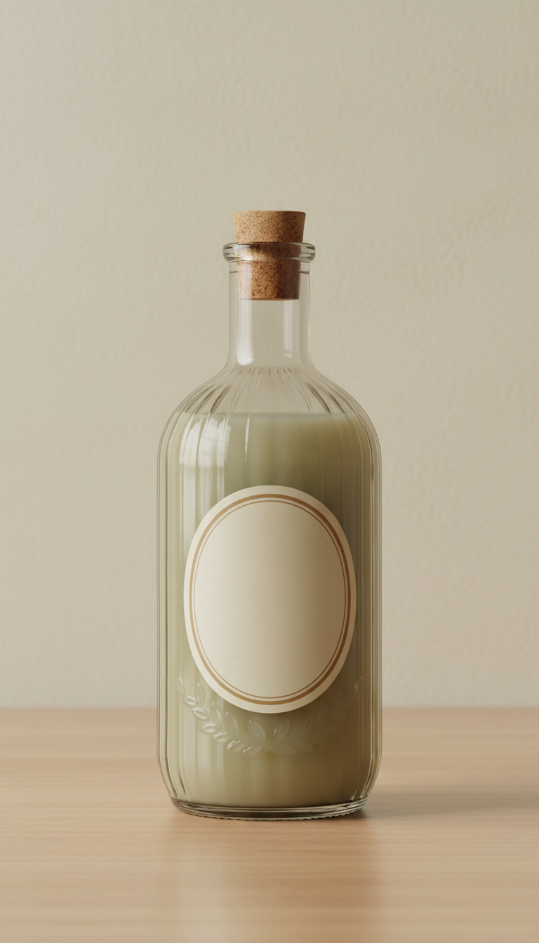 Multi-Surface Cleaner Vintage Glass Bottle
